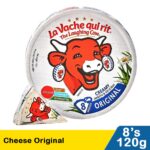 laughing cow cheese 8's 120g